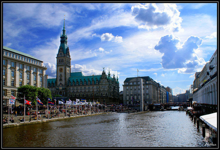 Гамбург - Германия Города