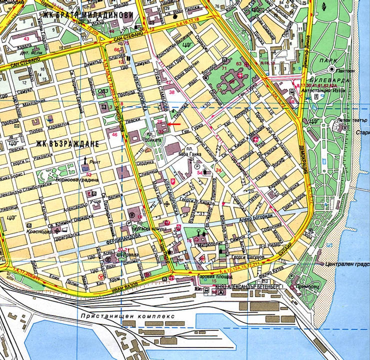 Бургас - Болгария Города