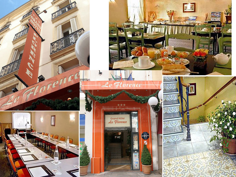 3*Grand Hotel Le Florence - Франция Отели