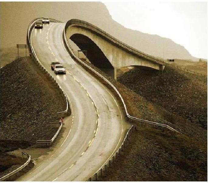 Storseisundet Bridge - Норвегия Курорты
